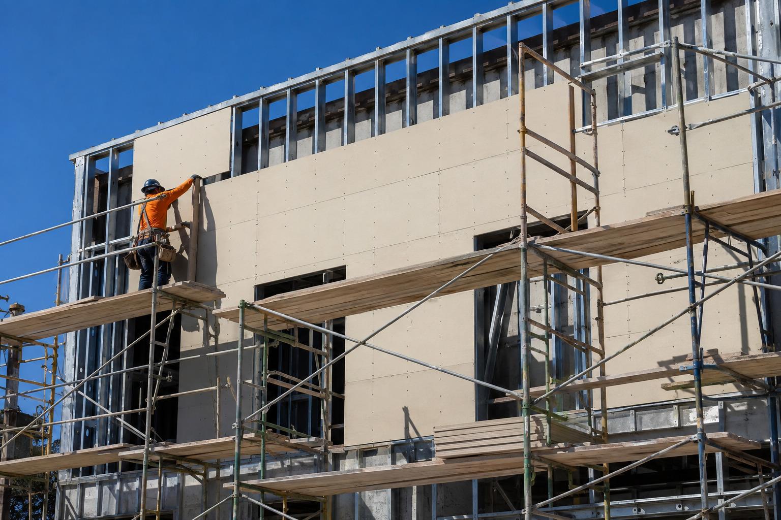 Exterior Gypsum Sheathing services in Los Angeles by Los Angeles Drywall & Framing